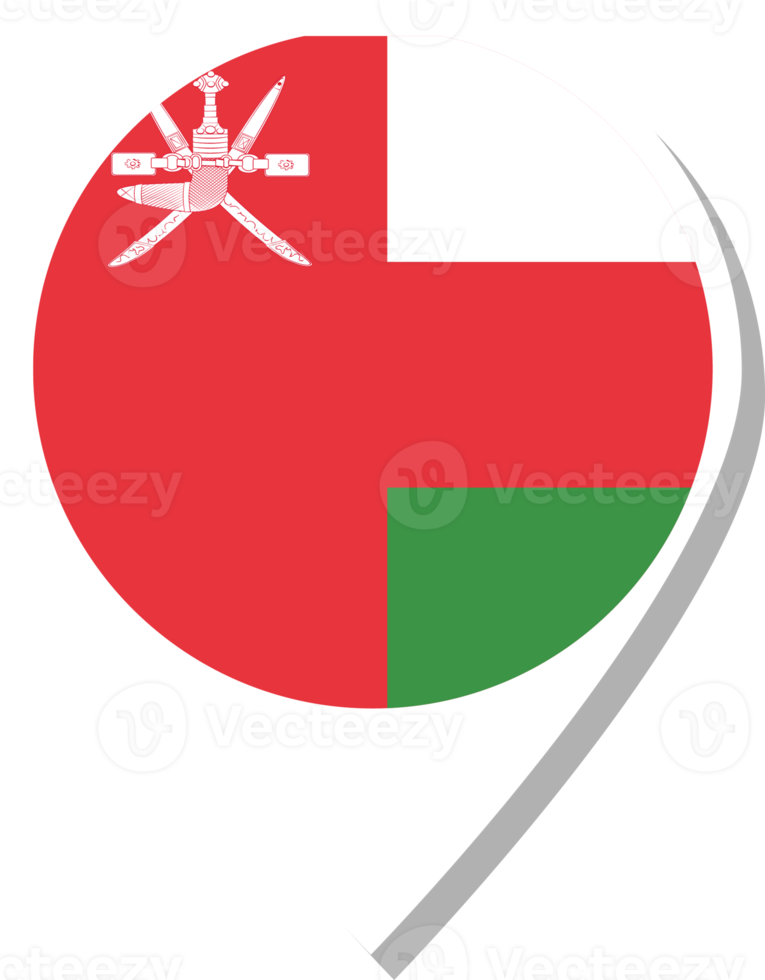 Oman flag check-in icon. png