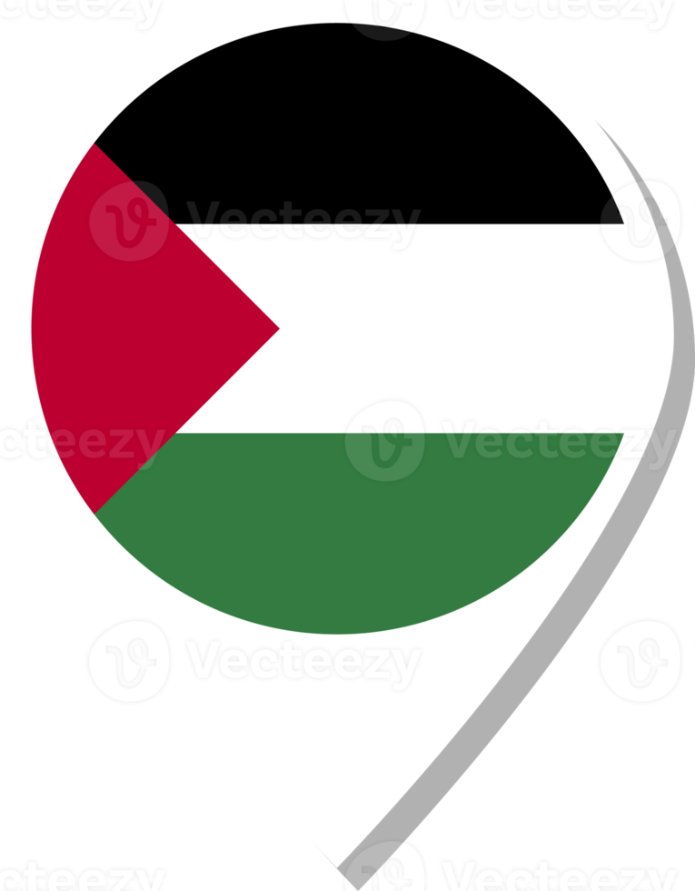 stat av palestina flagga checka in ikon. png