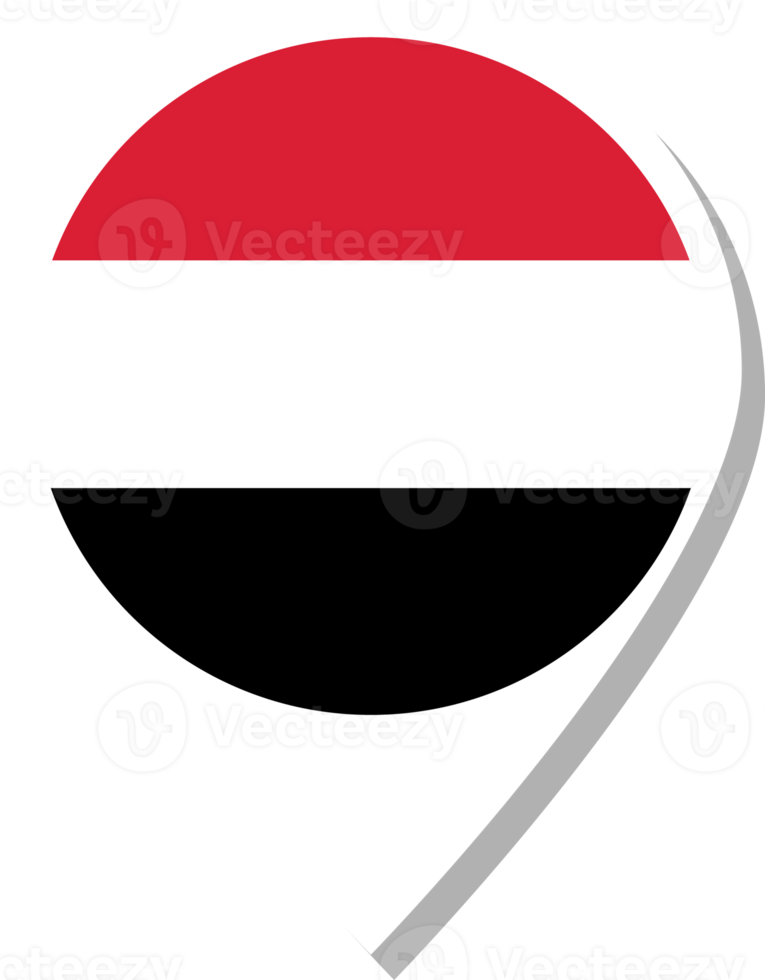 Yemen flag check-in icon. png