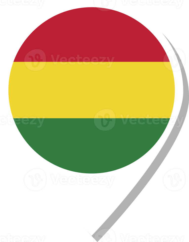 Bolivia vlag Check in icoon. png