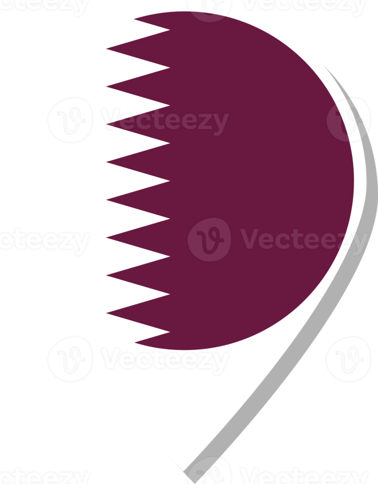 Qatar flag check-in icon. png