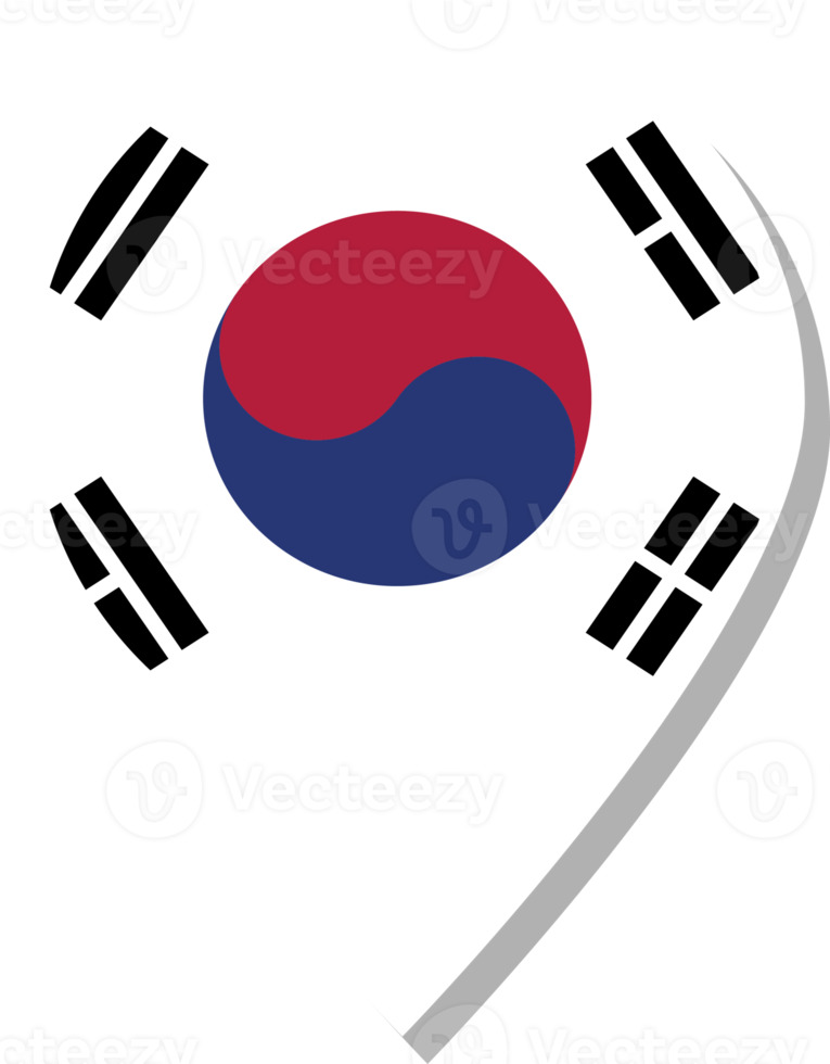 South Korea flag check-in icon. png