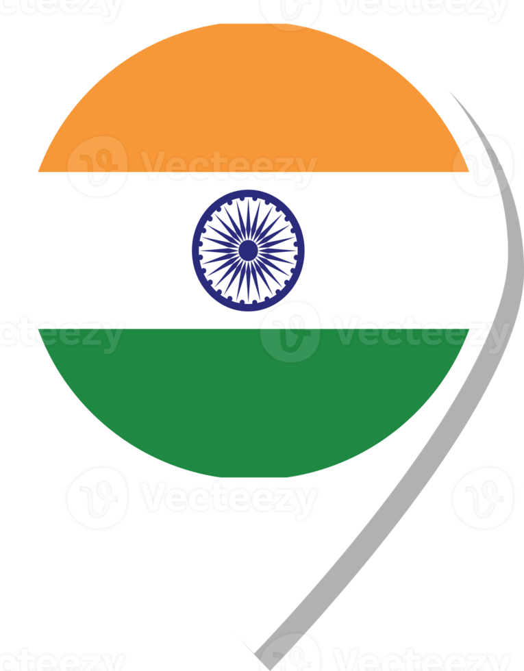 India flag check-in icon. png