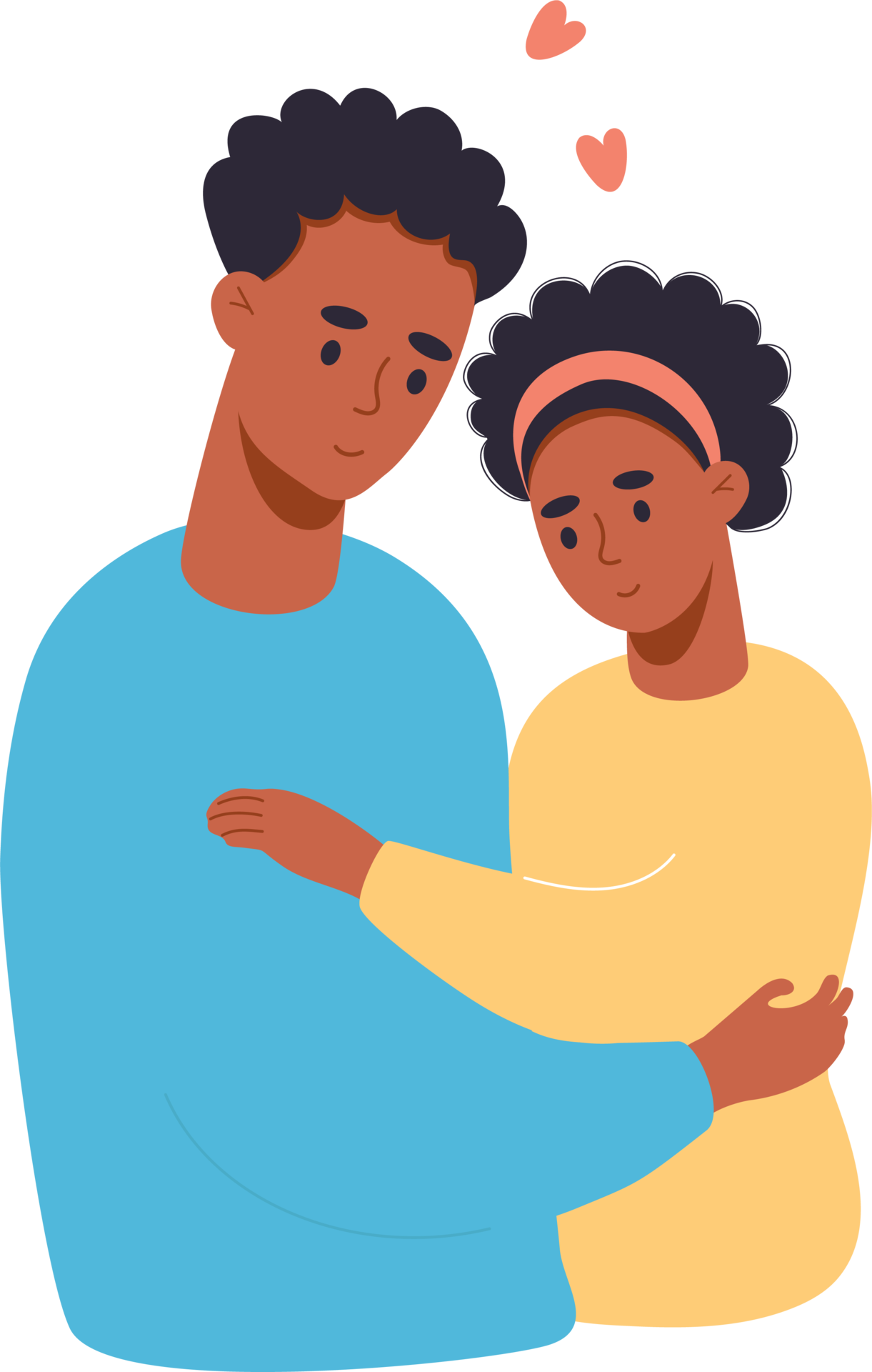 black loving couple 17225768 PNG