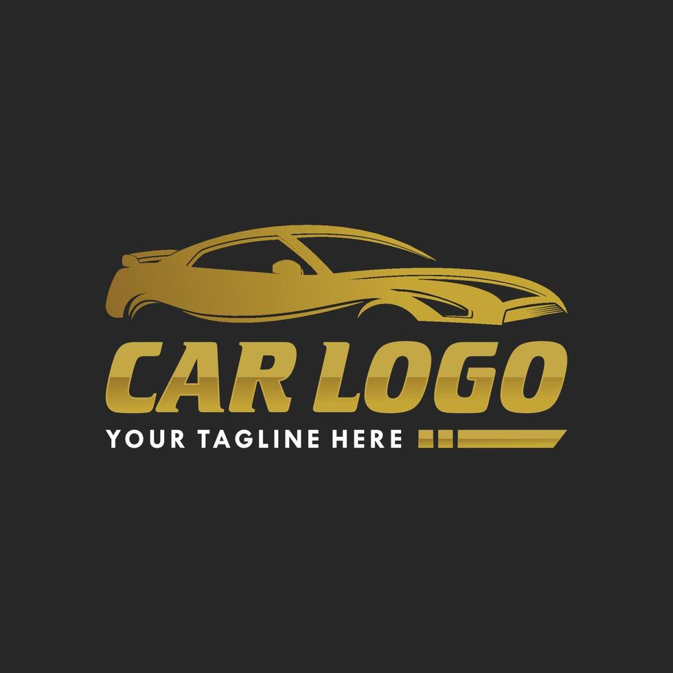 inspiración de plantilla de diseño de logotipo de coche vector