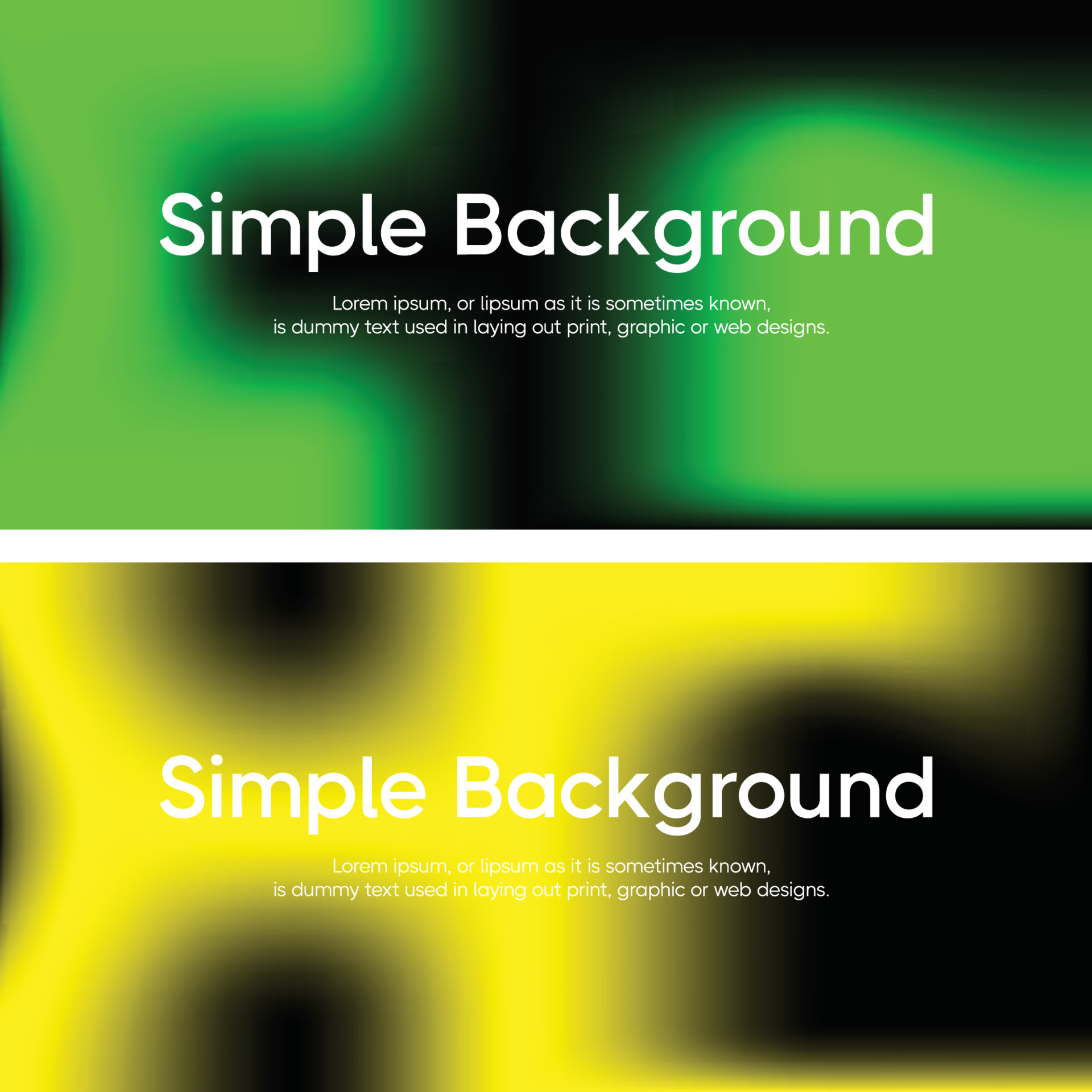 Yellow and Green Gradient Landing Page 17227243 Vector Art at Vecteezy