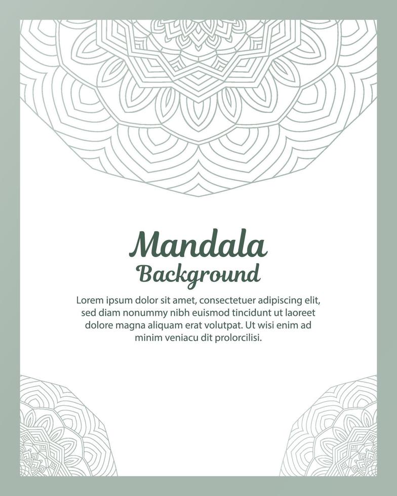 Multi-purpose golden luxury ornamental background, Luxury ornamental mandala design background vector