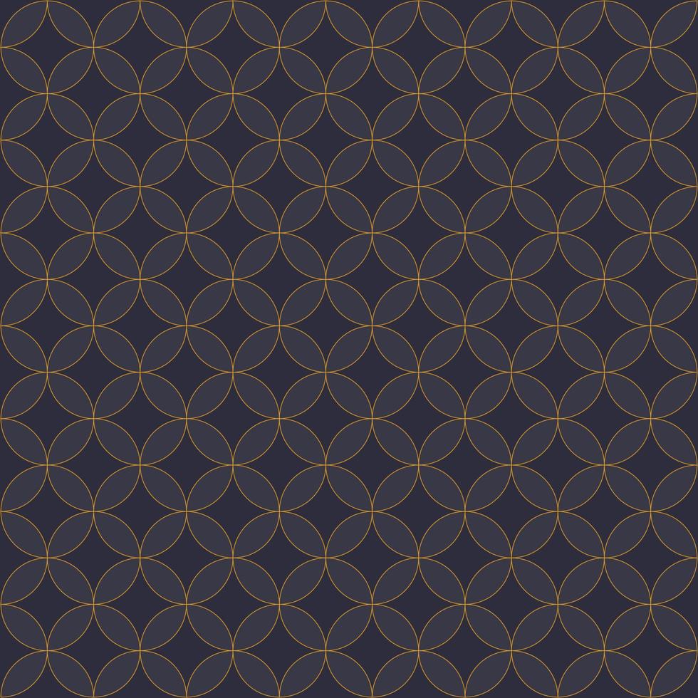 elegant circle pattern in dark background vector