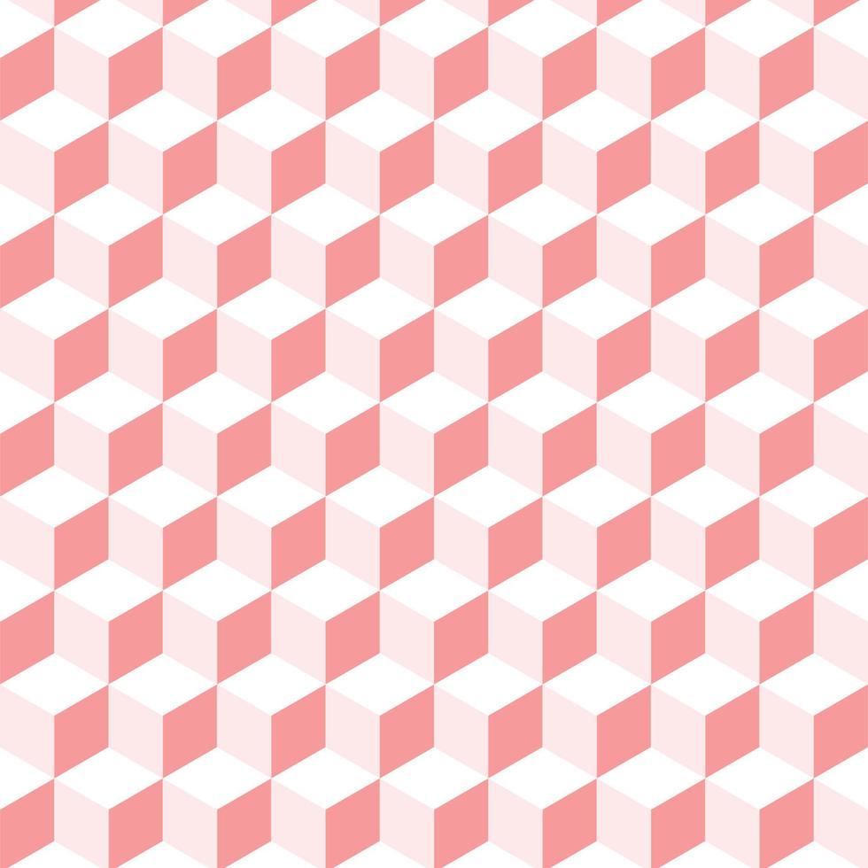 pink hexagonal shapes pattern background vector