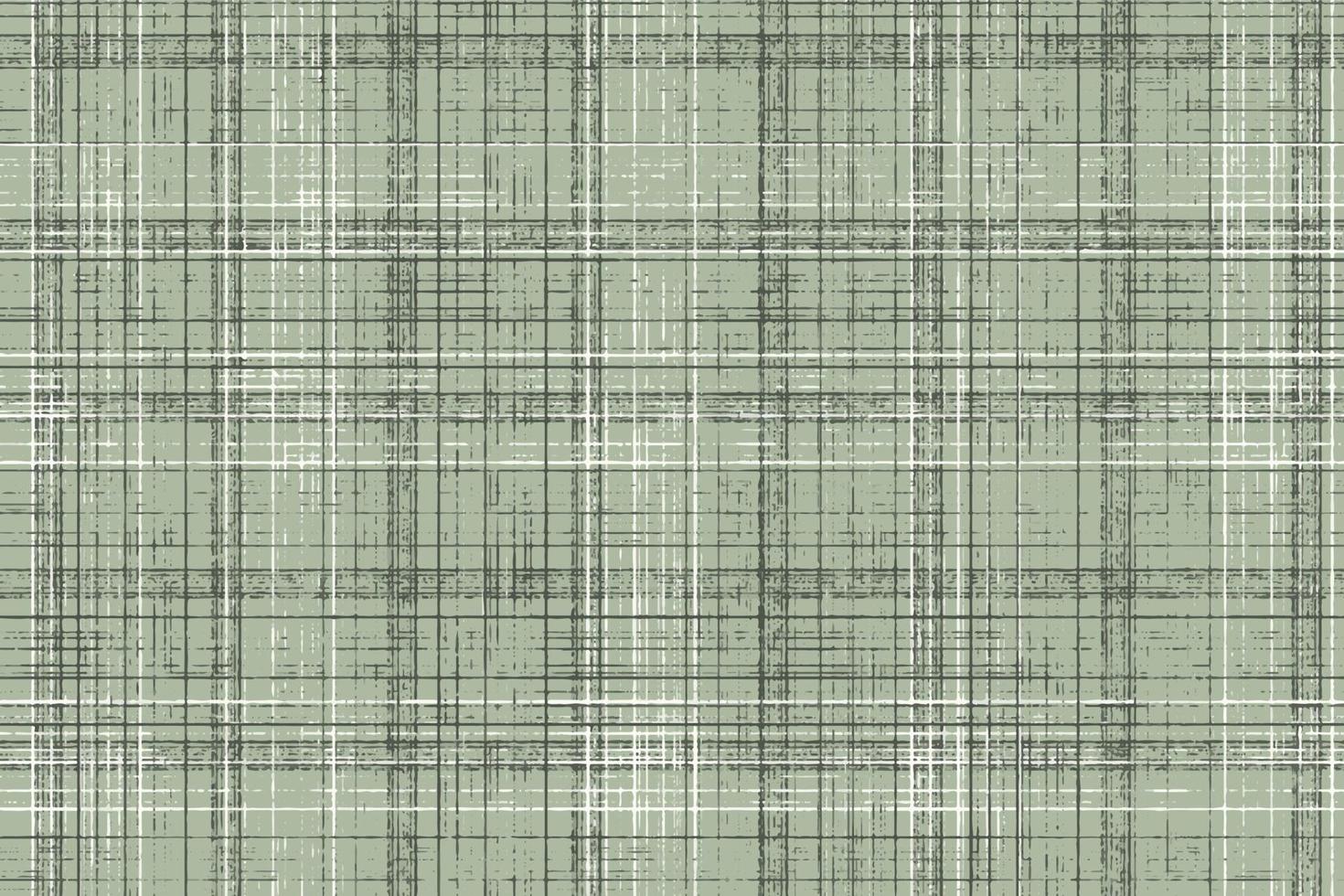 watercolor sage green brush stroke striped plaid seamless pattern vector