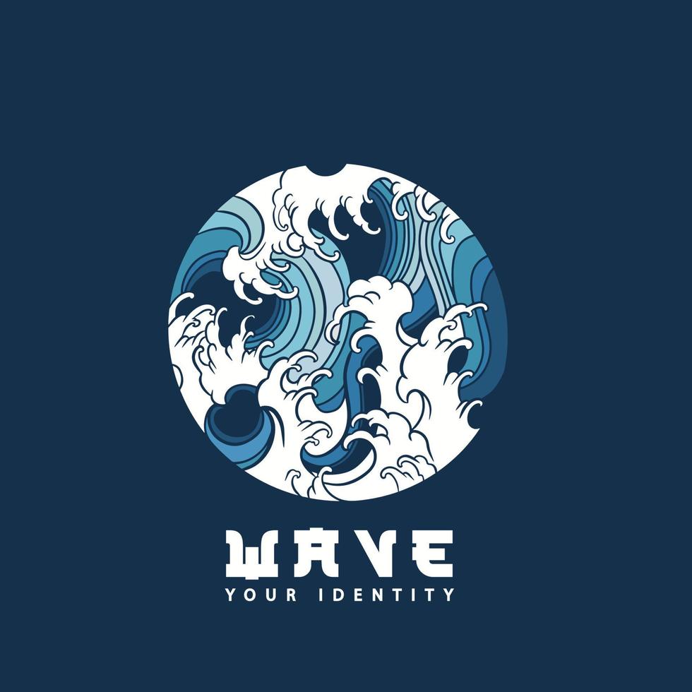 waves logo. wave vector. Waves icon vector