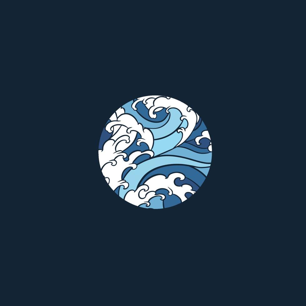 waves logo. wave vector. Waves icon vector