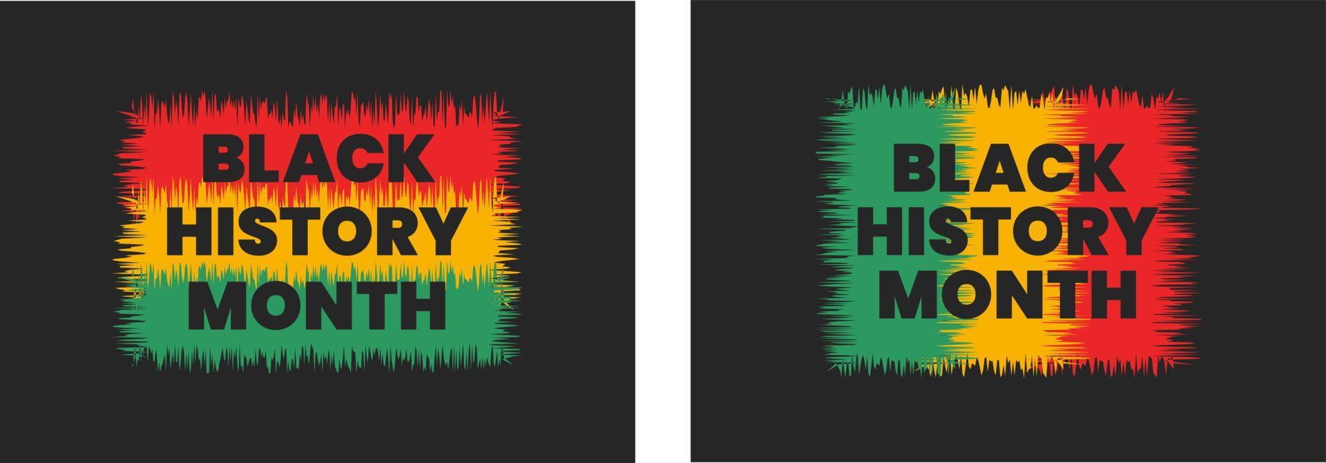 black history month background. black history month 2023 background. African American History or Black History Month. Celebrated annually in February in the USA, Canada.  Juneteenth Independence Day. vector