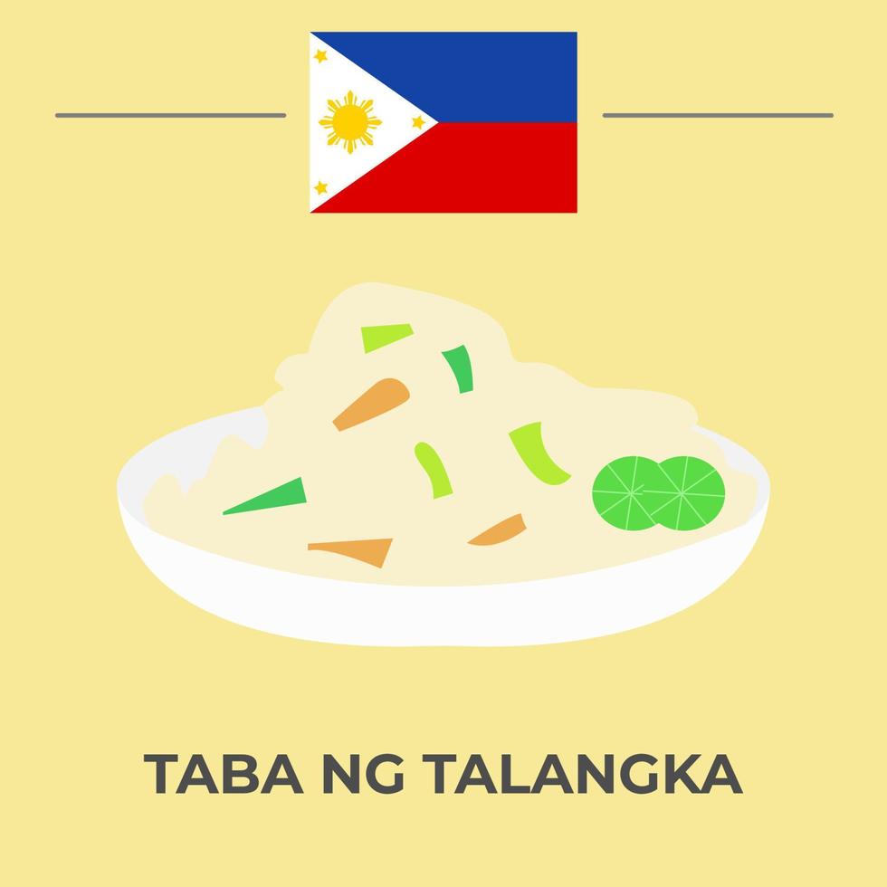 Taba Ng Talangka vector