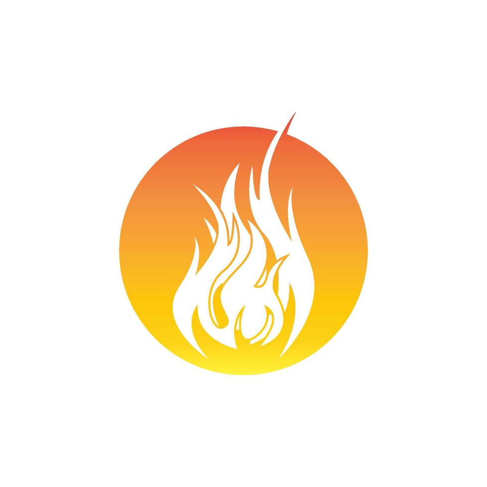 Fire flame icon and symbol vector illustration