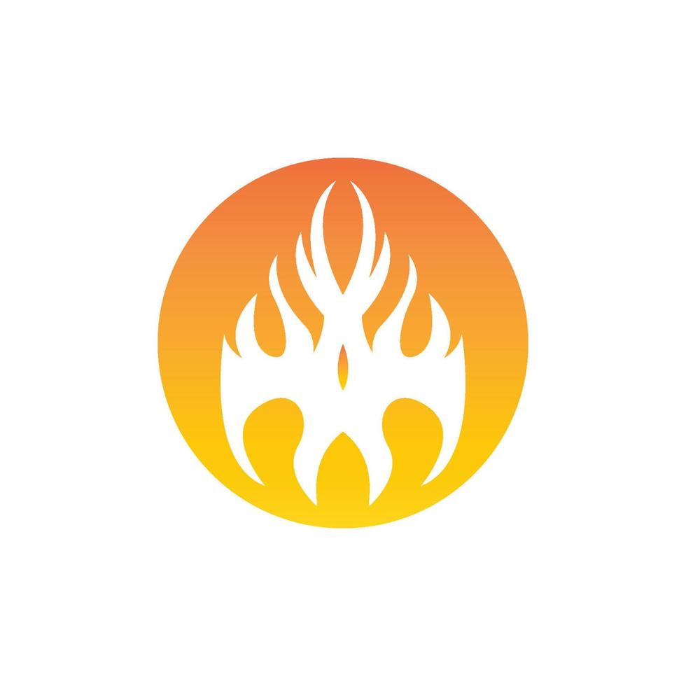 Fire flame icon and symbol vector illustration