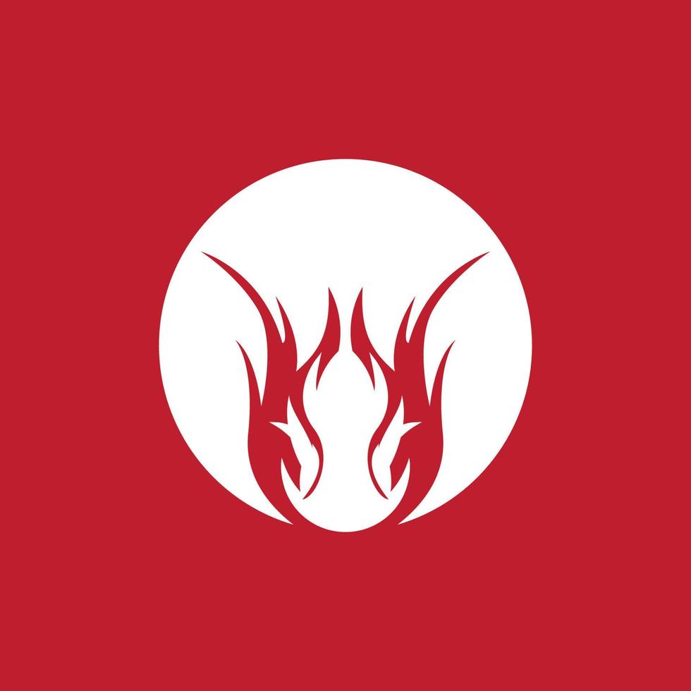 Fire flame icon and symbol vector illustration