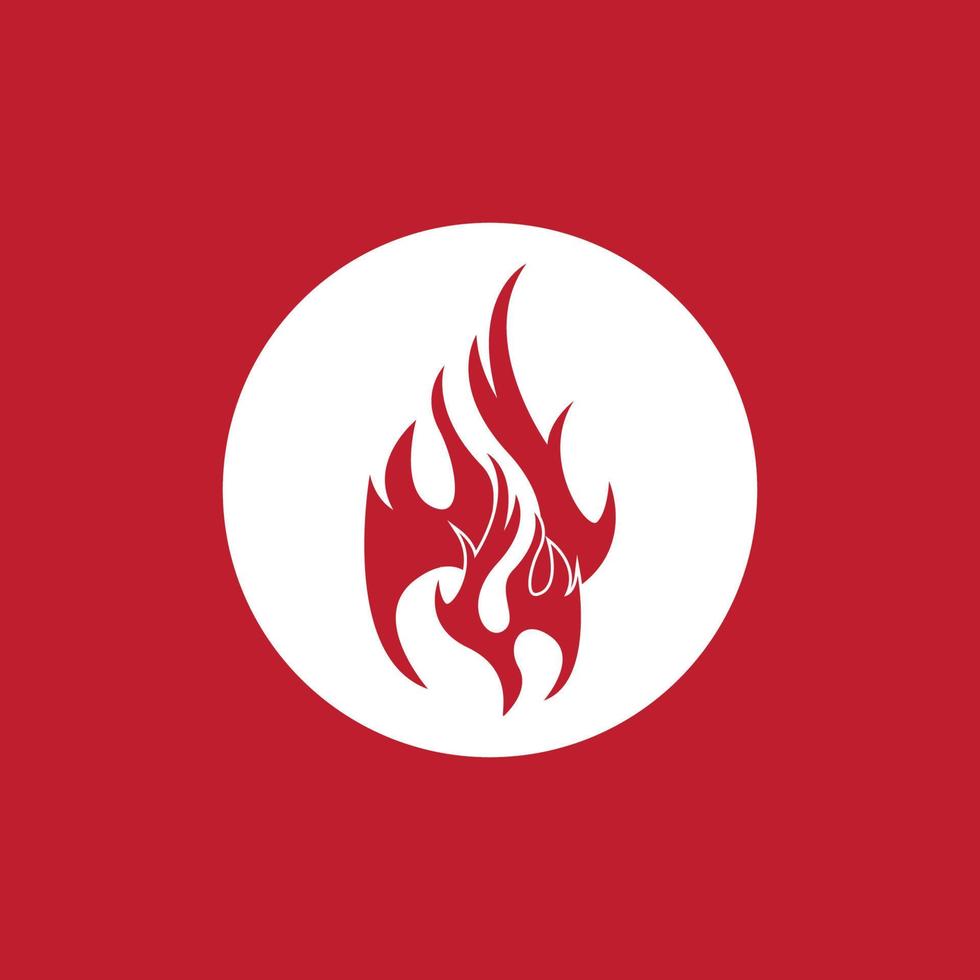 Fire flame icon and symbol vector illustration