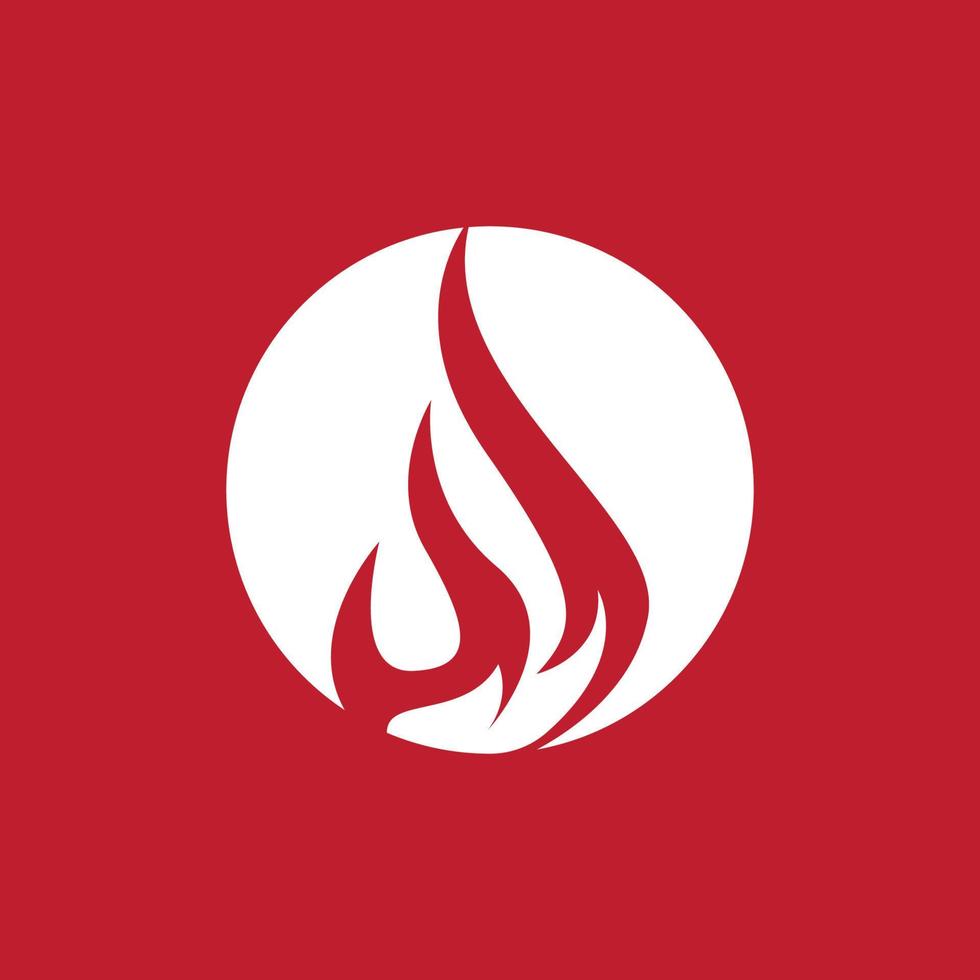 Fire flame icon and symbol vector illustration