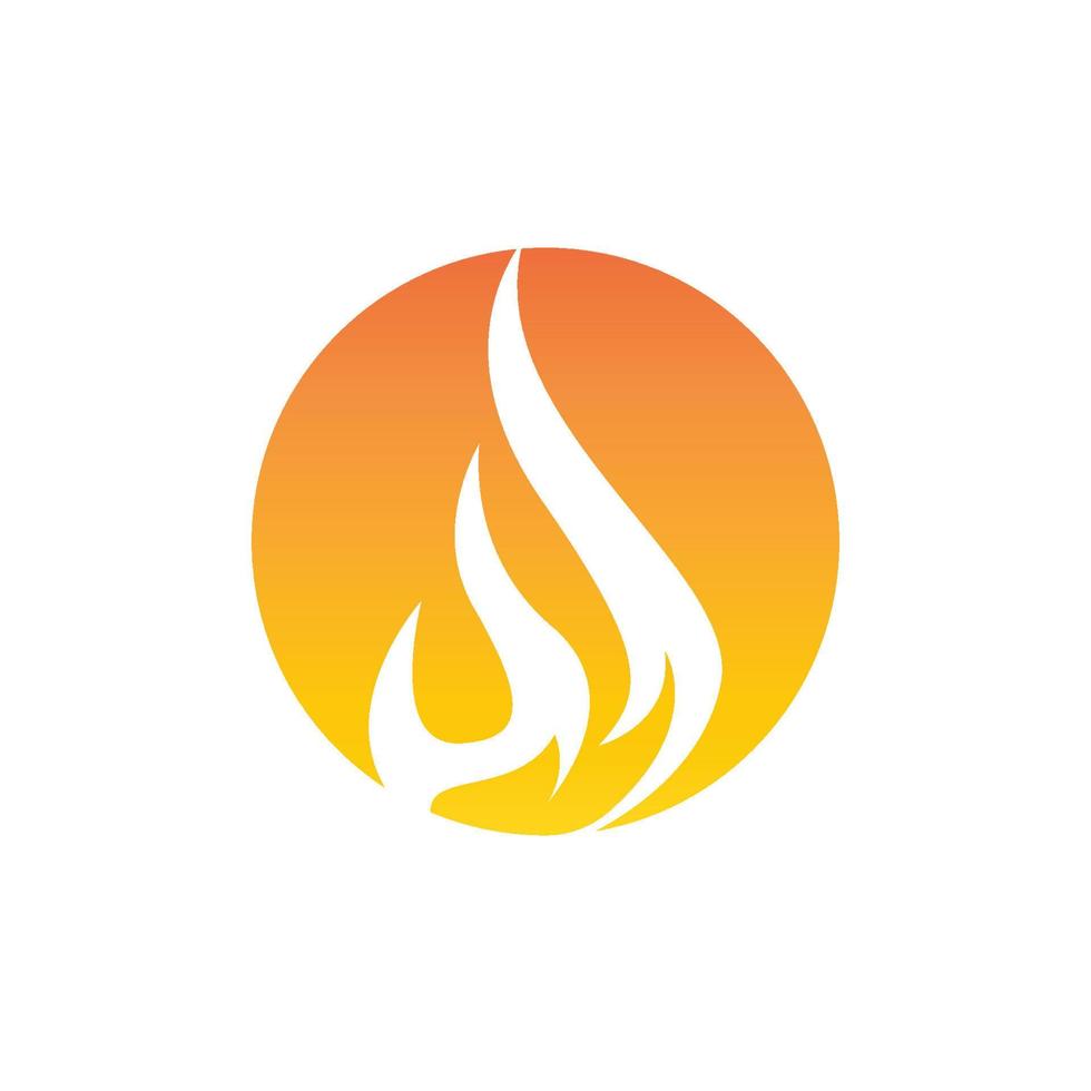 Fire flame icon and symbol vector illustration