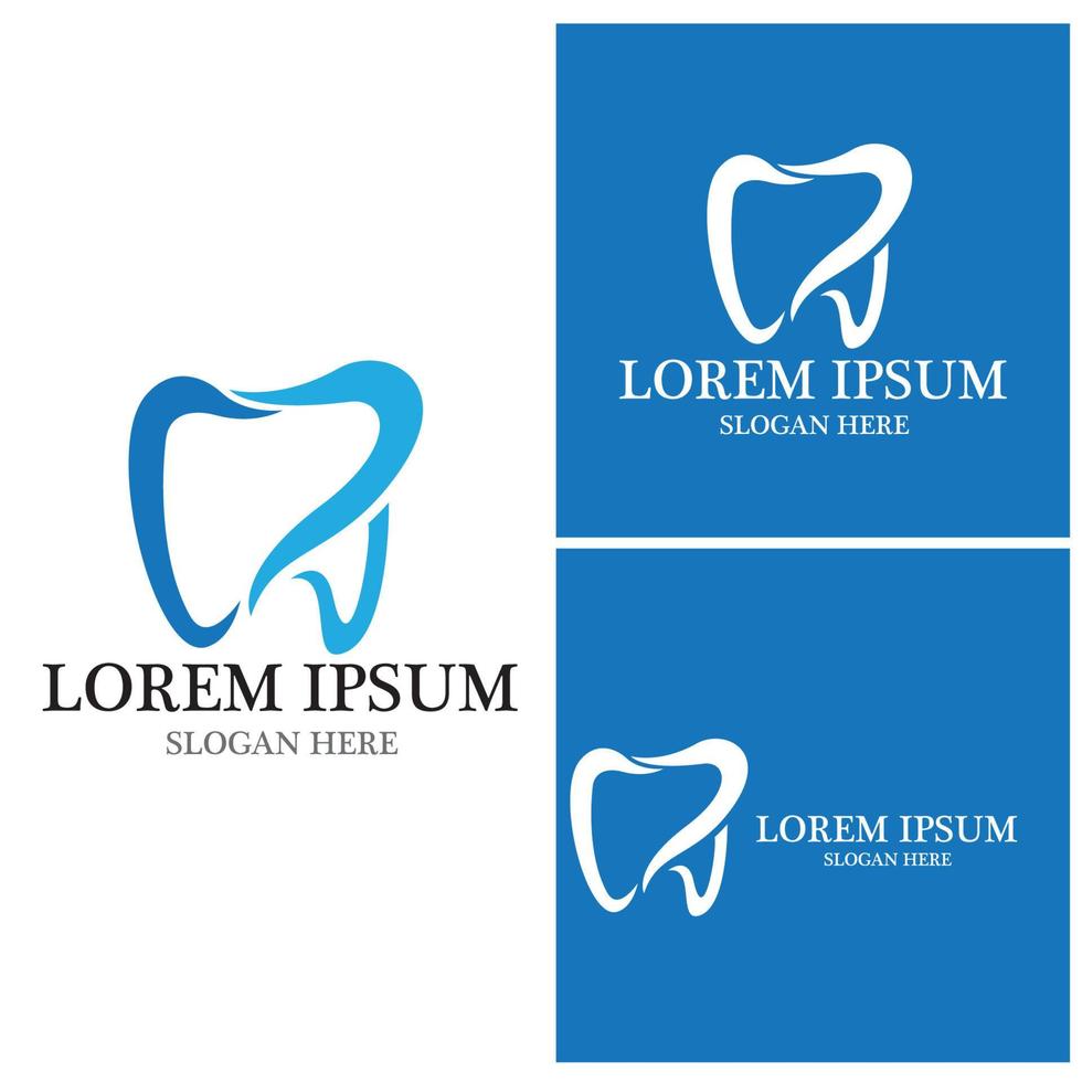 Dental logo Template vector illustration