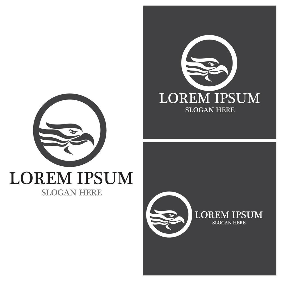 Falcon Logo Template vector