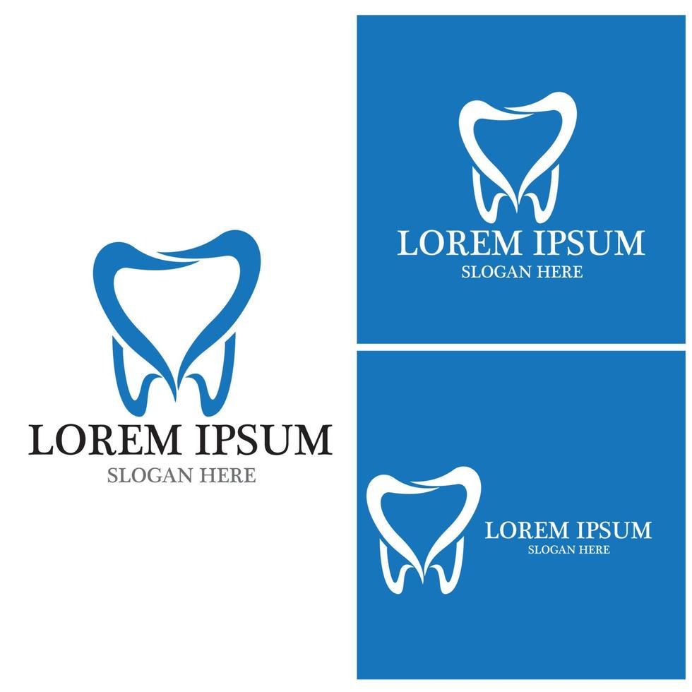 Dental logo Template vector illustration