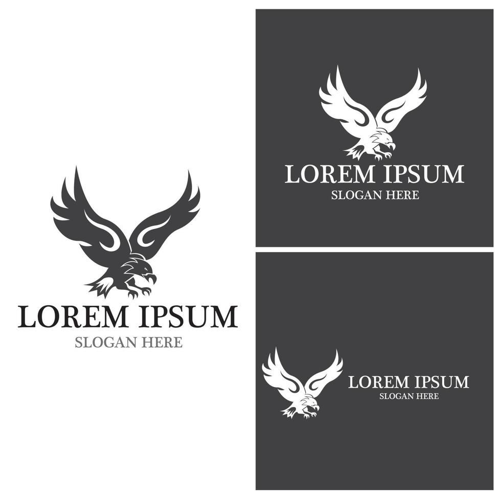 Falcon Logo Template vector