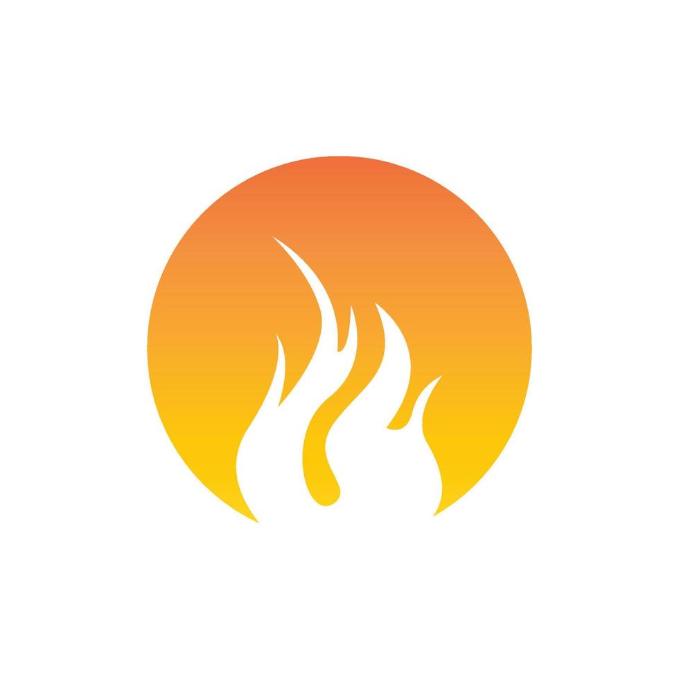 Fire flame icon and symbol vector illustration