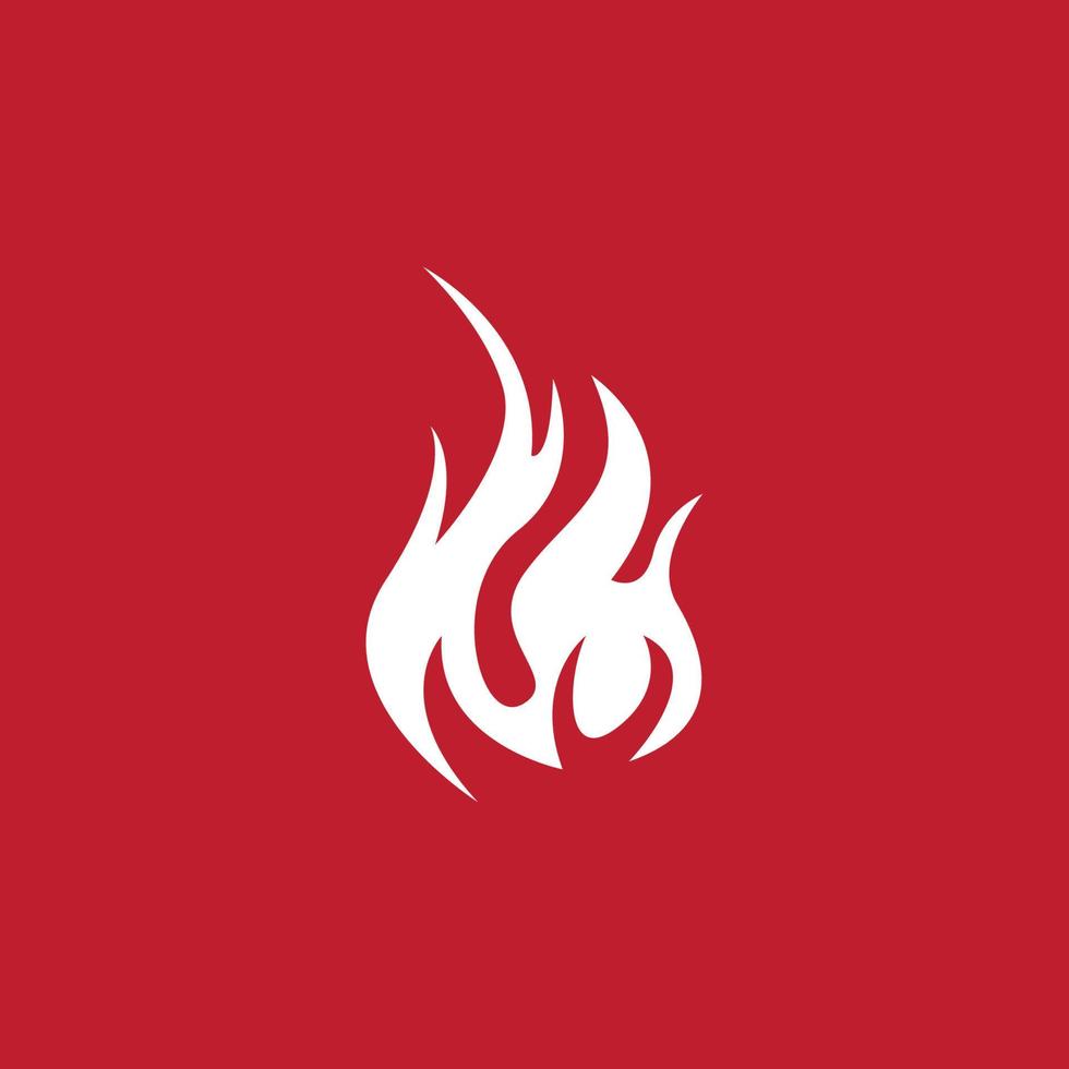 Fire flame icon and symbol vector illustration