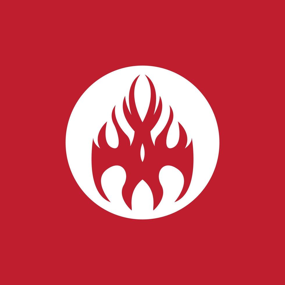 Fire flame icon and symbol vector illustration