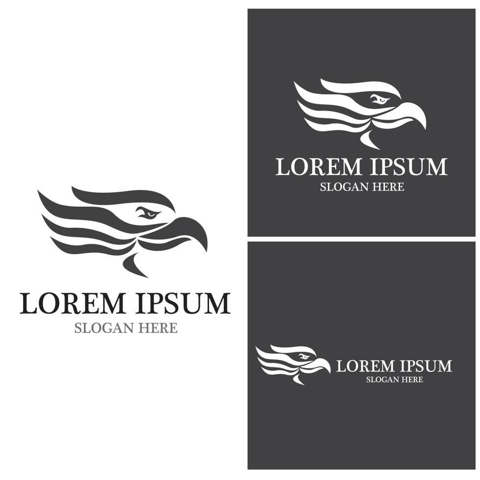 Falcon Logo Template vector