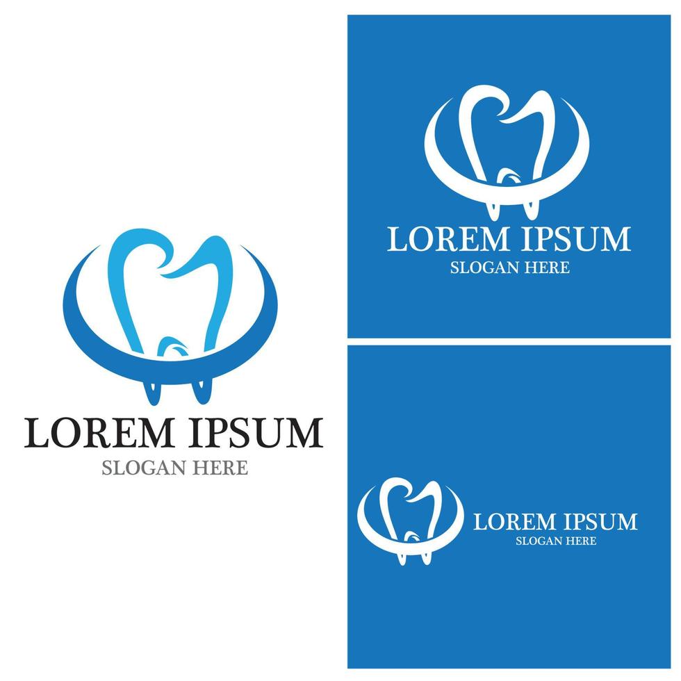 Dental logo Template vector illustration