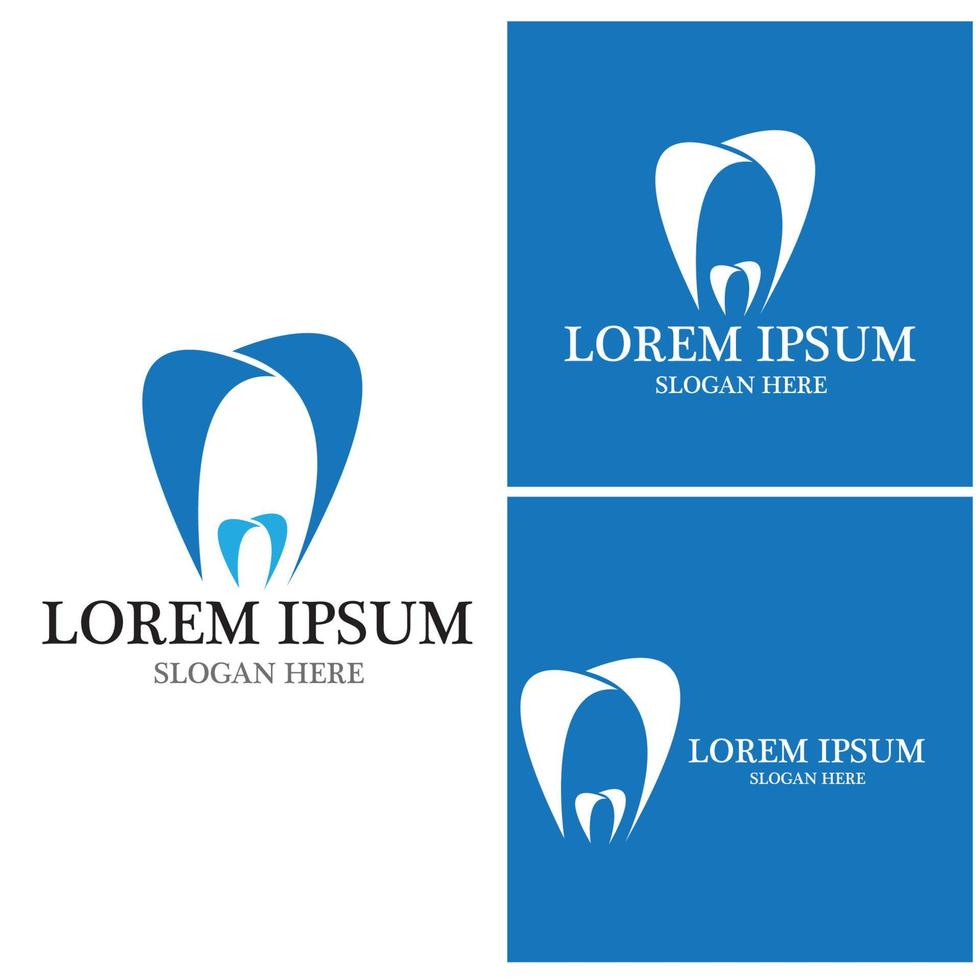 Dental logo Template vector illustration