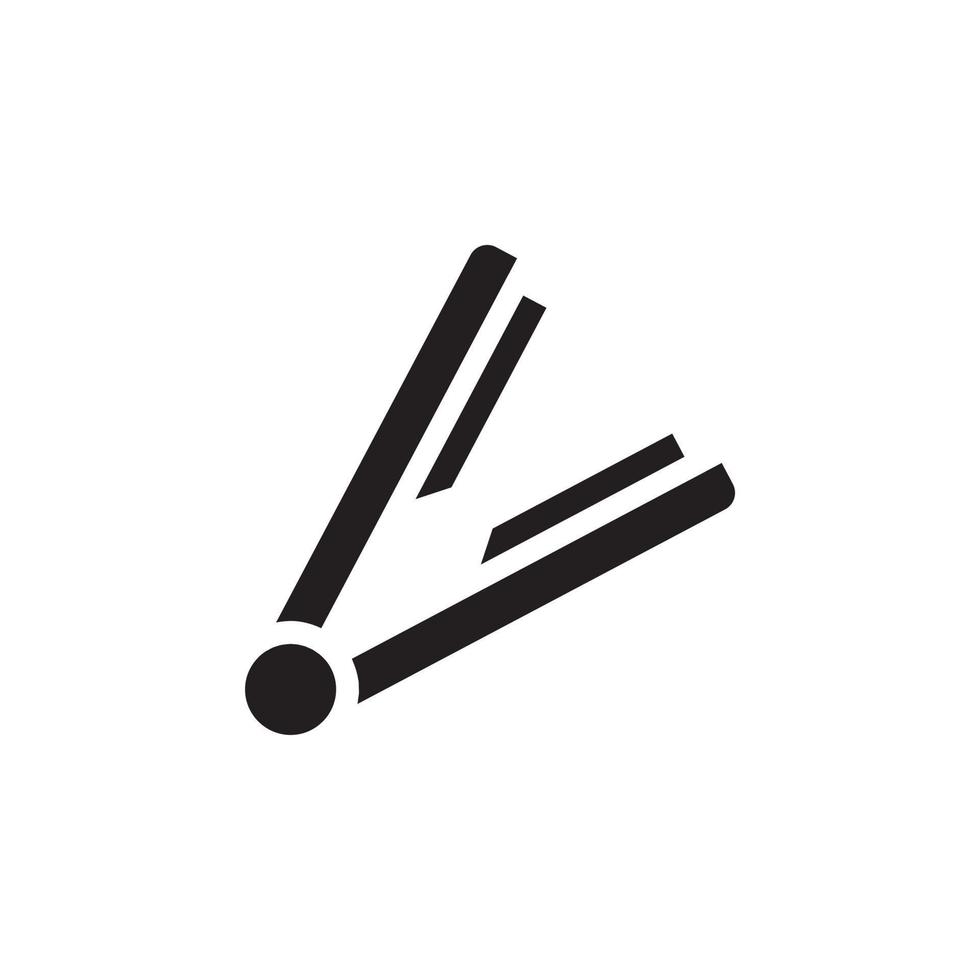 hair clamp vector for website symbol icon presentation