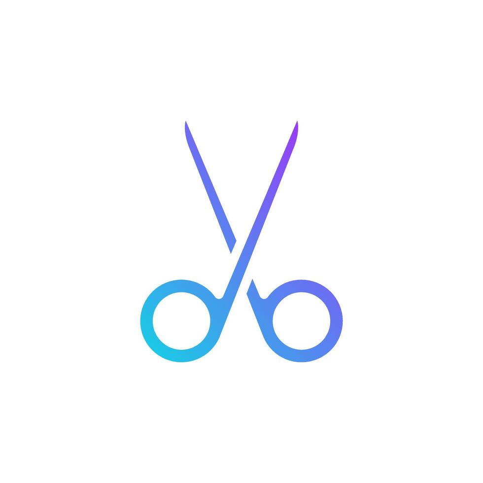 scissor vector for website symbol icon presentation