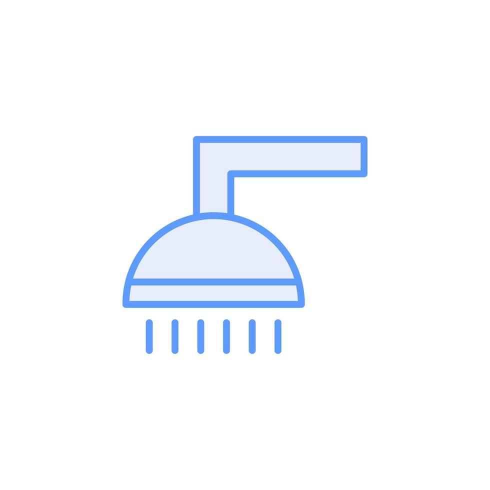 vector de ducha para presentación de icono de símbolo de sitio web