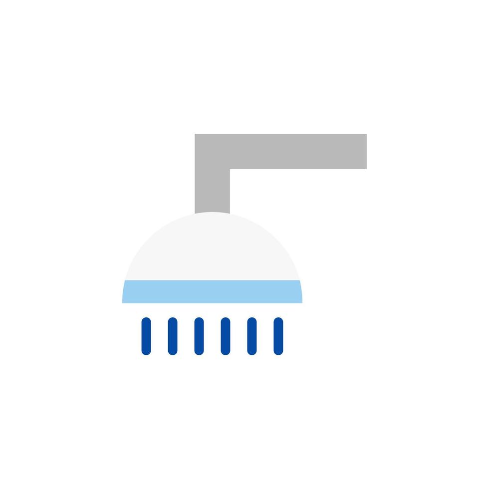 vector de ducha para presentación de icono de símbolo de sitio web