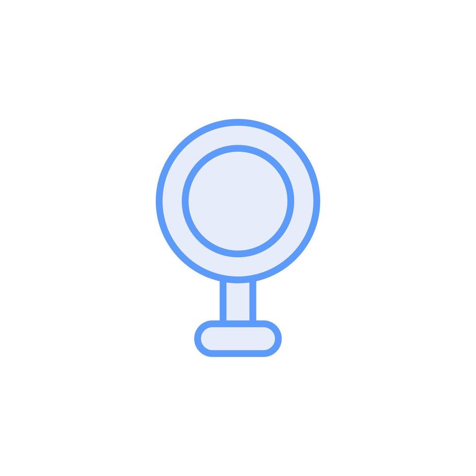 makeup mirror vector for website symbol icon presentation