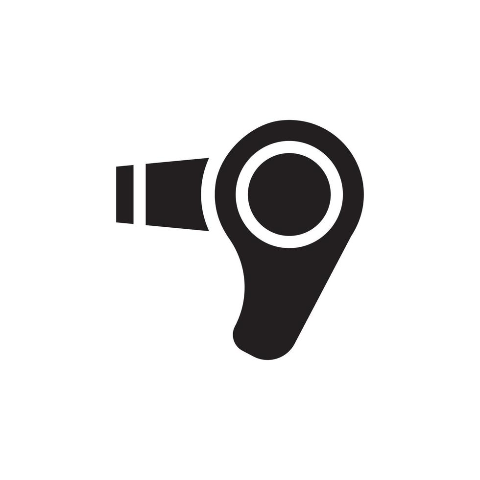 hair dryer vector for website symbol icon presentation