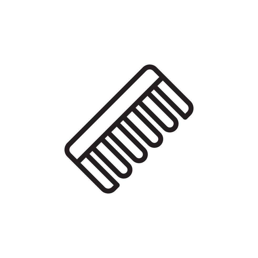 vector de peine para presentación de icono de símbolo de sitio web