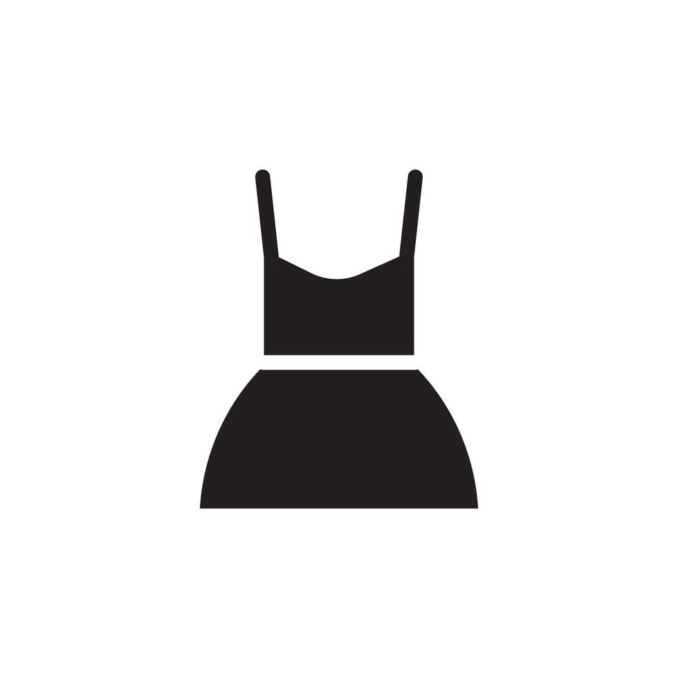 vector de mujer vestido para presentación de icono de símbolo de sitio web
