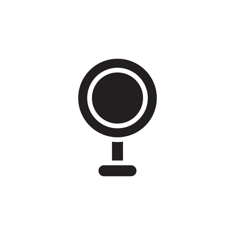makeup mirror vector for website symbol icon presentation