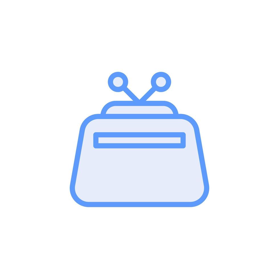 vector de bolsa de mujer para presentación de icono de símbolo de sitio web
