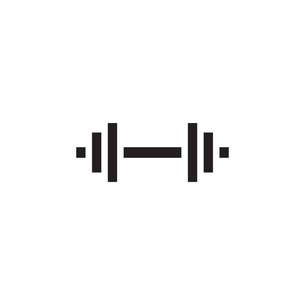 vector de fitness para presentación de icono de símbolo de sitio web