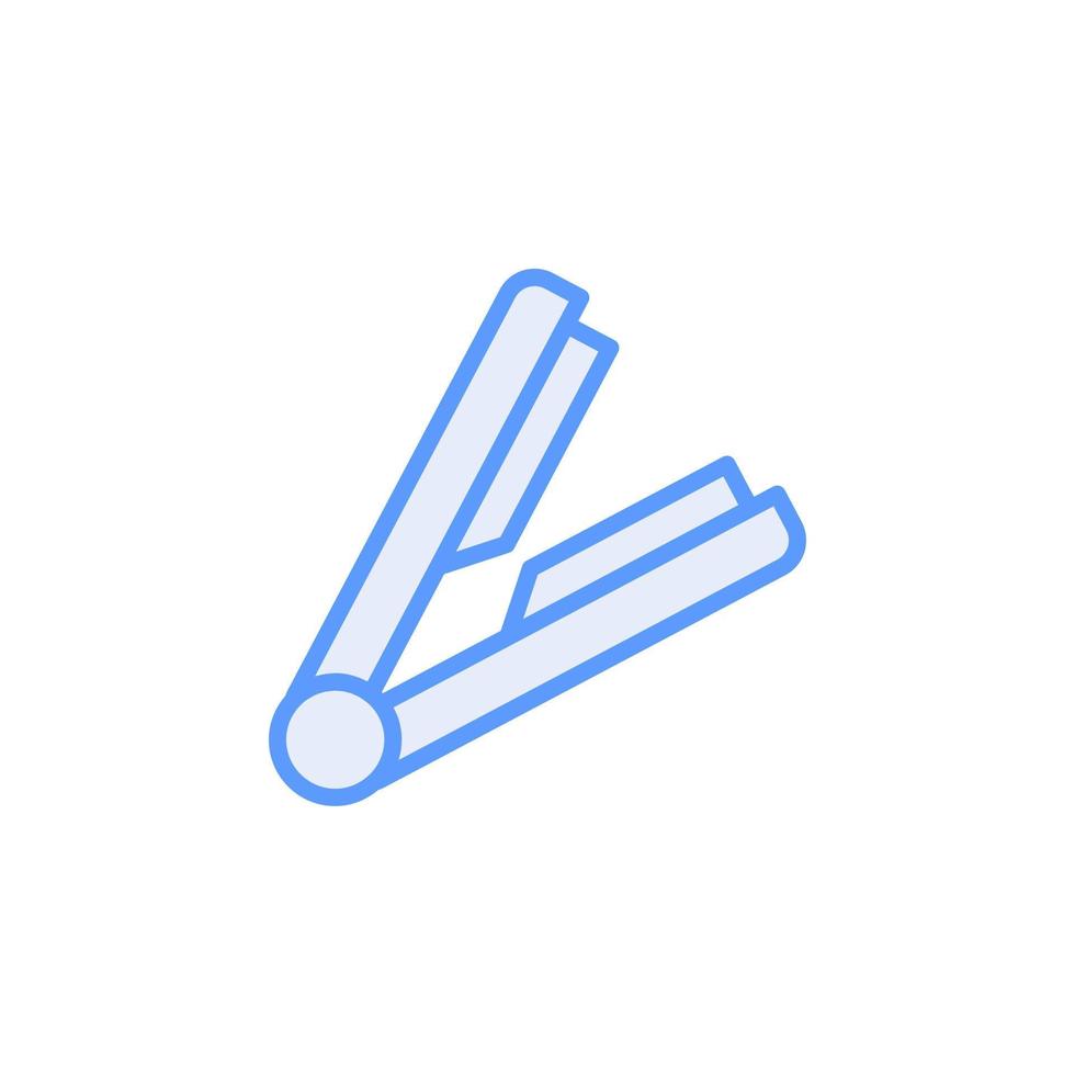 hair clamp vector for website symbol icon presentation