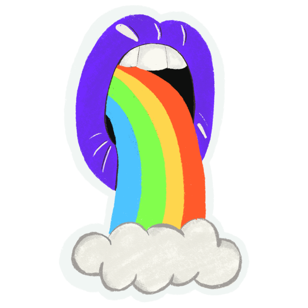 Sticker Element Y2K png