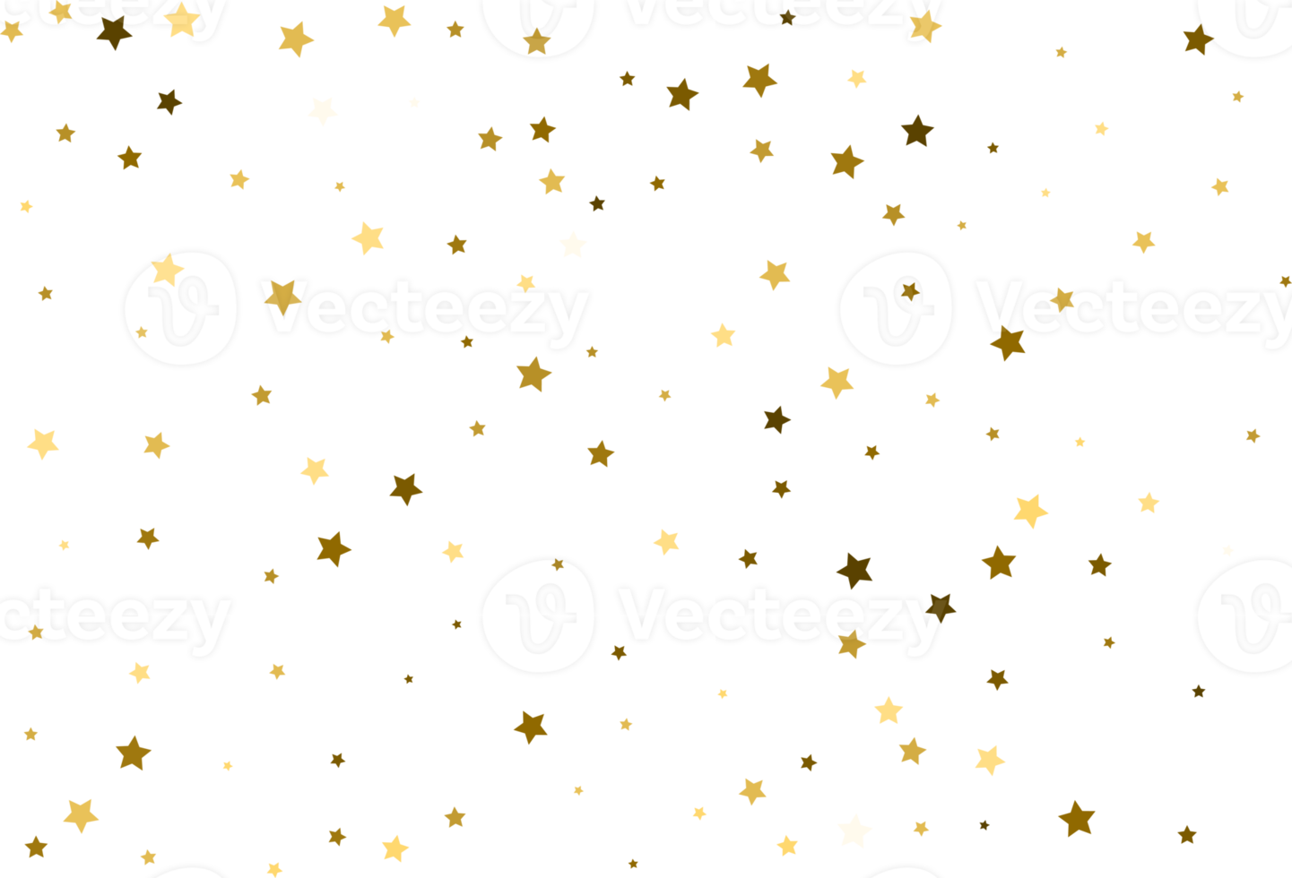 Random falling gold stars. png
