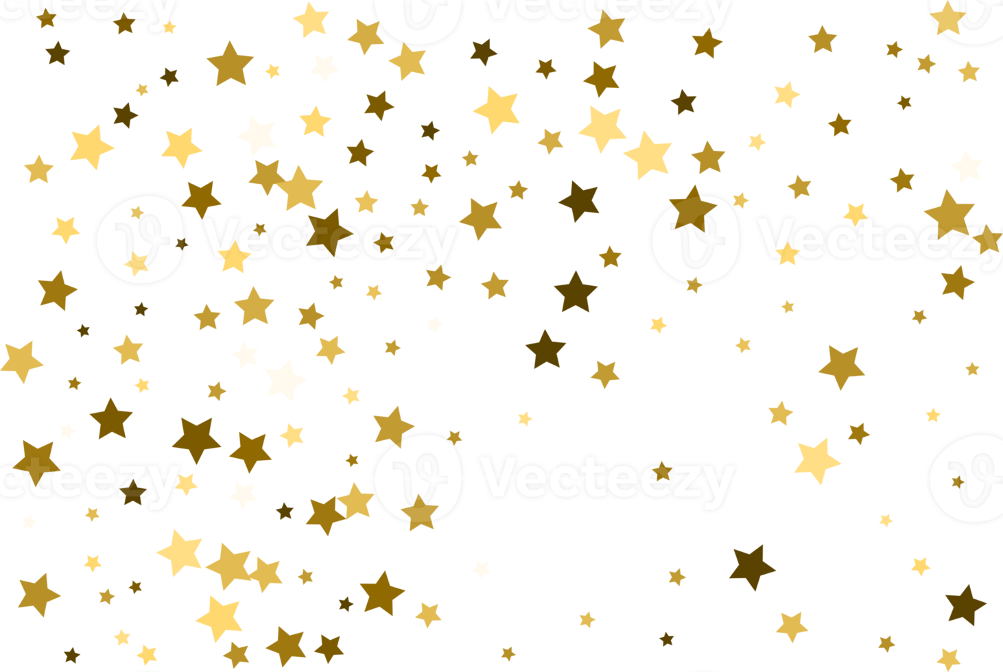 Random falling gold stars. png