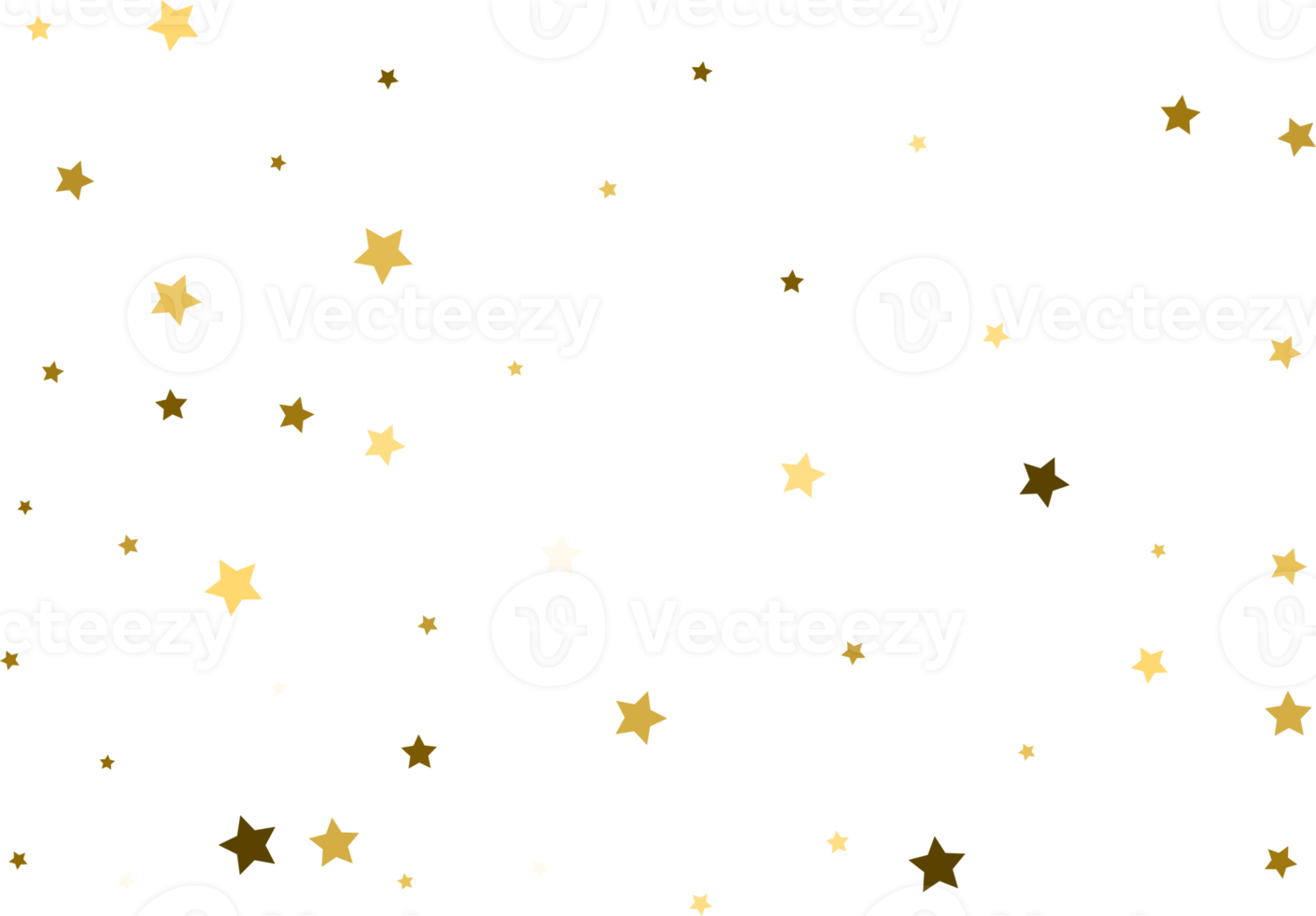 Random falling gold stars. png